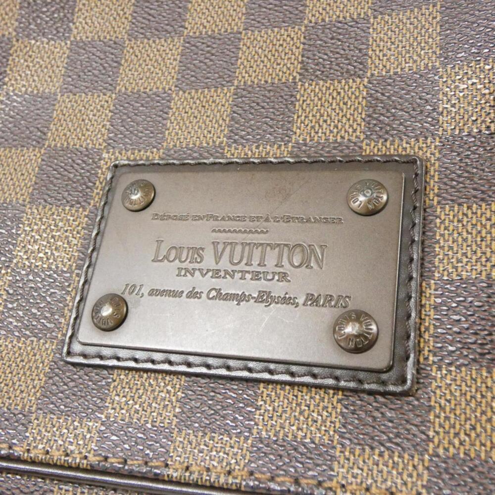 LOUIS VUITTON Authentic Brown Damier Shoulder Bag - Picture 4 of 9